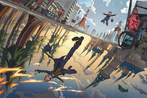 Harry Potter Magic Awakens Illustration 5k (1152x864) Resolution Wallpaper