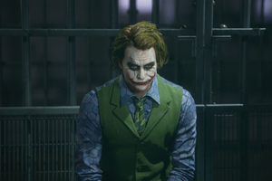 HeathLedger Joker 5k Wallpaper