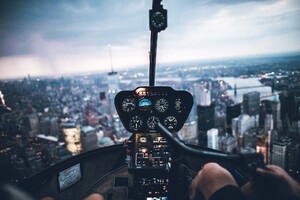 Helicopter Inside View (1280x1024) Resolution Wallpaper