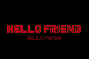 Hello Friend (1360x768) Resolution Wallpaper