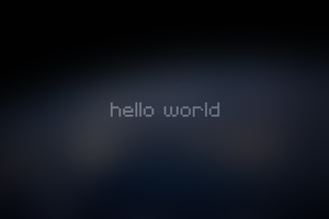 Hello World 4k (320x240) Resolution Wallpaper