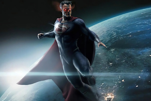 Henry Cavil Concept Art As Superman Wallpaper