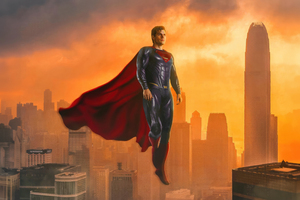 Henry Cavill Iconic Superman Wallpaper