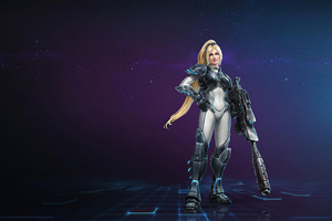 Heroes Of The Storm Nova The Dominion Ghost 4k (1280x720) Resolution Wallpaper