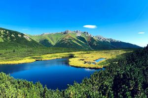 High Tatras Vysoke Tatry Slovensko (1366x768) Resolution Wallpaper