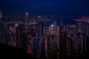 Hong Kong China Skycrappers