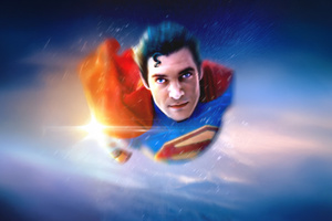 Hope Reborn David Corenswet As Superman (2932x2932) Resolution Wallpaper