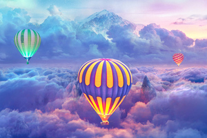 Hot Air Balloons Creative Photography