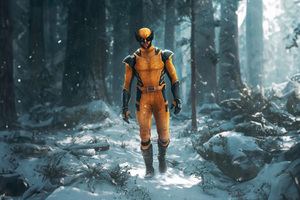 Hugh Jackman Wolverine Suit 4k (1024x768) Resolution Wallpaper