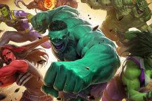 Hulk And His Friends Marvel Super War