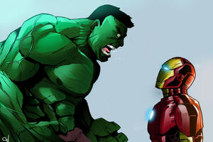 Hulk And Iron Man