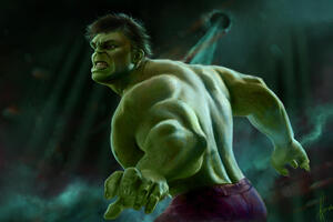 Hulk Arts New (1680x1050) Resolution Wallpaper