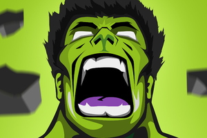 Hulk Digital Artwork Wallpaper