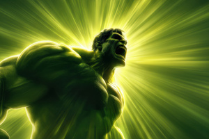 Hulk Green Monster Dominates Wallpaper