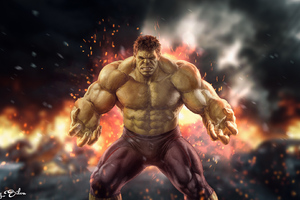 Hulk HD Artwork Wallpaper