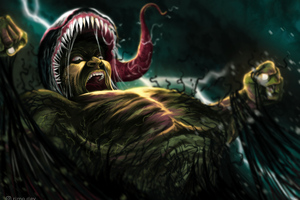 Hulk Into Venom 4k