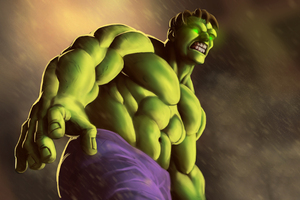 Hulk Of Infinite Power (320x240) Resolution Wallpaper