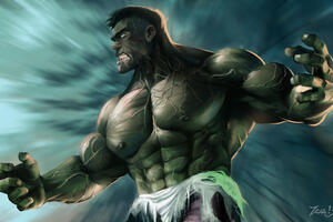 Hulk Smash Artwork