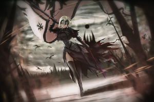 Hunt Time Jeanne Ruler Avenger Fate Grande Order 4k