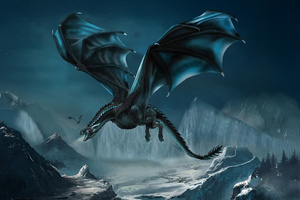Ice Dragon 5k (1440x900) Resolution Wallpaper