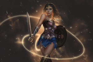 Iconic Wonder Woman Legacy (2560x1600) Resolution Wallpaper