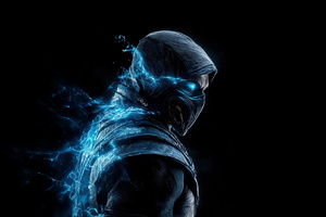 Icy Warrior Sub Zero Mortal Kombat Legend (1280x800) Resolution Wallpaper