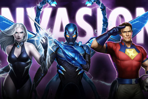 Injustice 2 Invasion (2560x1080) Resolution Wallpaper