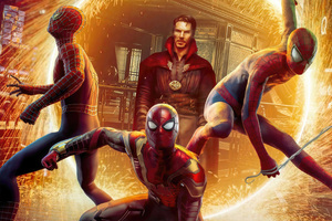 Interdimensional Showdown Spider Man No Way Home Wallpaper