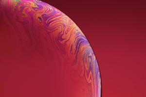 IPhone Xs Double Bubble Red