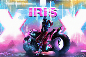 Iris (1280x800) Resolution Wallpaper