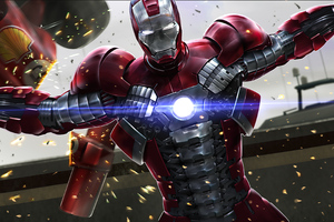 Iron Man 2020 Armor 4k
