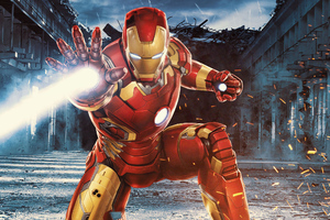 Iron Man 3 Art (1600x900) Resolution Wallpaper