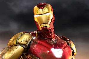 Iron Man 4k Suit (1336x768) Resolution Wallpaper
