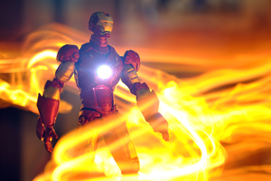 Iron Man 4k Toy Wallpaper