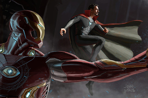 Iron Man And Doctor Strange 4k