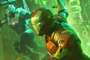 Iron Man And War Machine 2020 Wallpaper