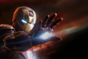 Iron Man Armored Elegance Wallpaper