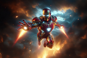 Iron Man Armored Legacy (5120x2880) Resolution Wallpaper