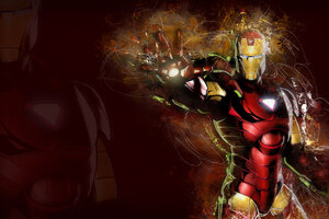 Iron Man Art 4k (2048x2048) Resolution Wallpaper