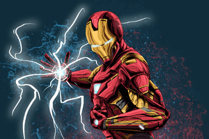 Iron Man Art 4k New