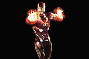 Iron Man As Doctor Strange 4k (1366x768) Resolution Wallpaper