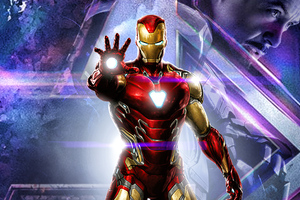 Iron Man Avengers Endgame 2020 (1366x768) Resolution Wallpaper