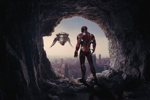 Iron Man Avengers Endgame 4k Lost World Wallpaper