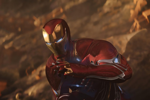 Iron Man Avengers Infinity War Artwork 10k (1280x800) Resolution Wallpaper