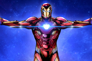 Iron Man Avengers Infinity War Artwork HD