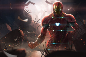 Iron Man Avengers Infinity War Digital Art