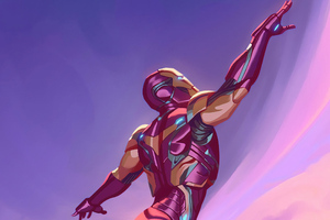 Iron Man Catching (1400x1050) Resolution Wallpaper