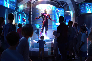 Iron Man Disneyland 2023 (2560x1080) Resolution Wallpaper