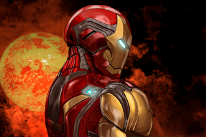 Iron Man Enigma (2560x1080) Resolution Wallpaper