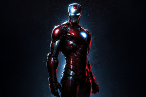 Iron Man Guardian Of The Night Wallpaper